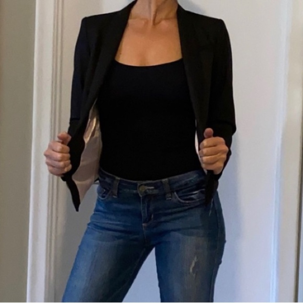 CUTE H&M Womens black jacket / blazer - in perfect conditon